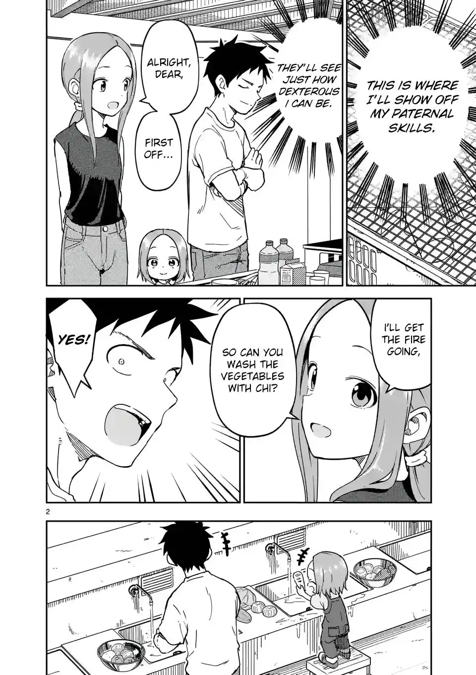 Karakai Jouzu no (Moto) Takagi-san Chapter 228 2